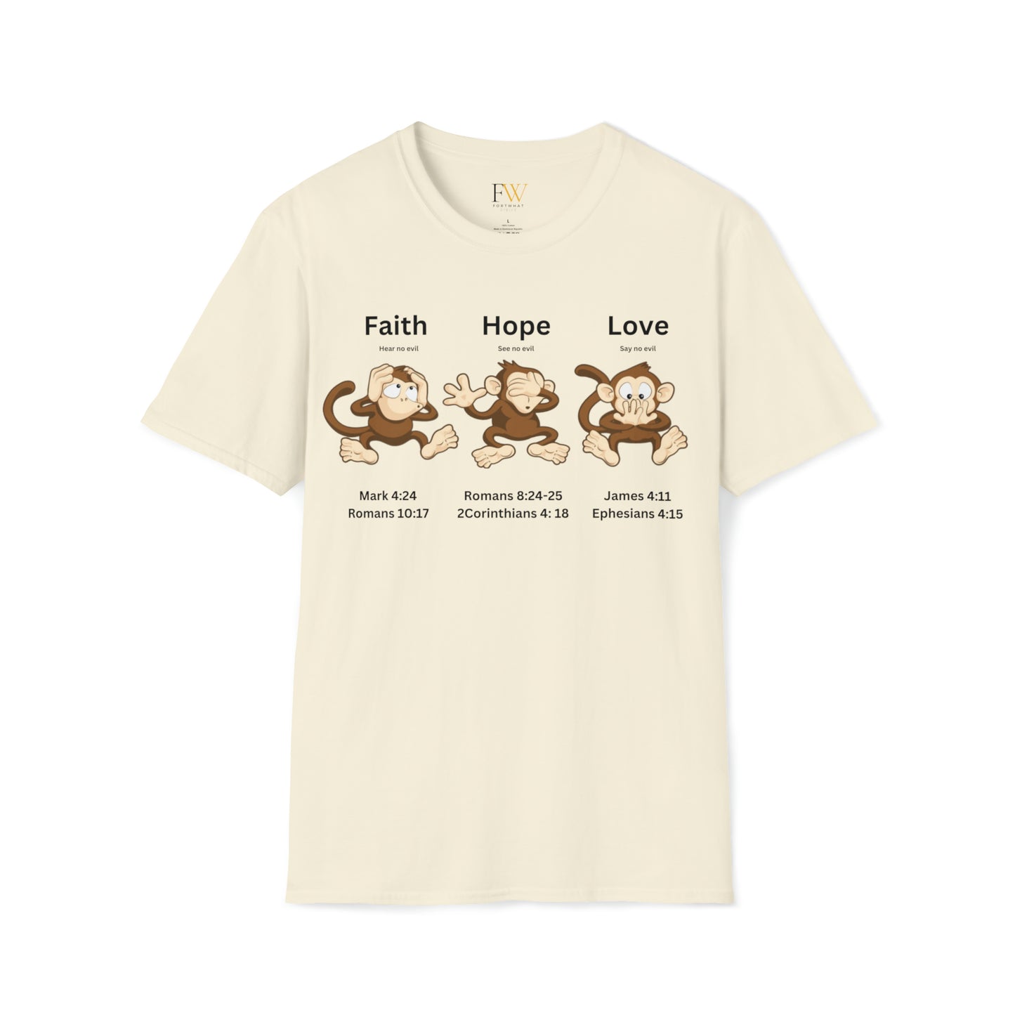 Wise Monkeys FHL™ Unisex T-Shirt